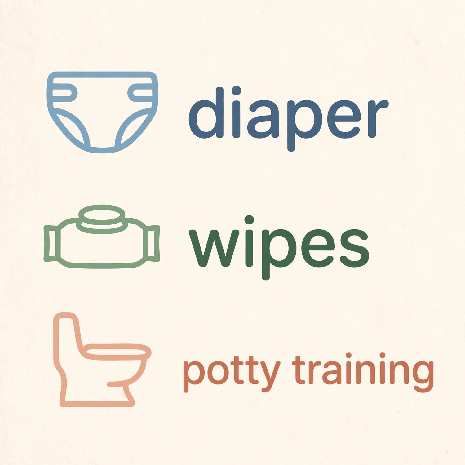 Dipers & Potty